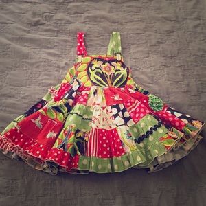 Olivia the Pig Patchwork Dress